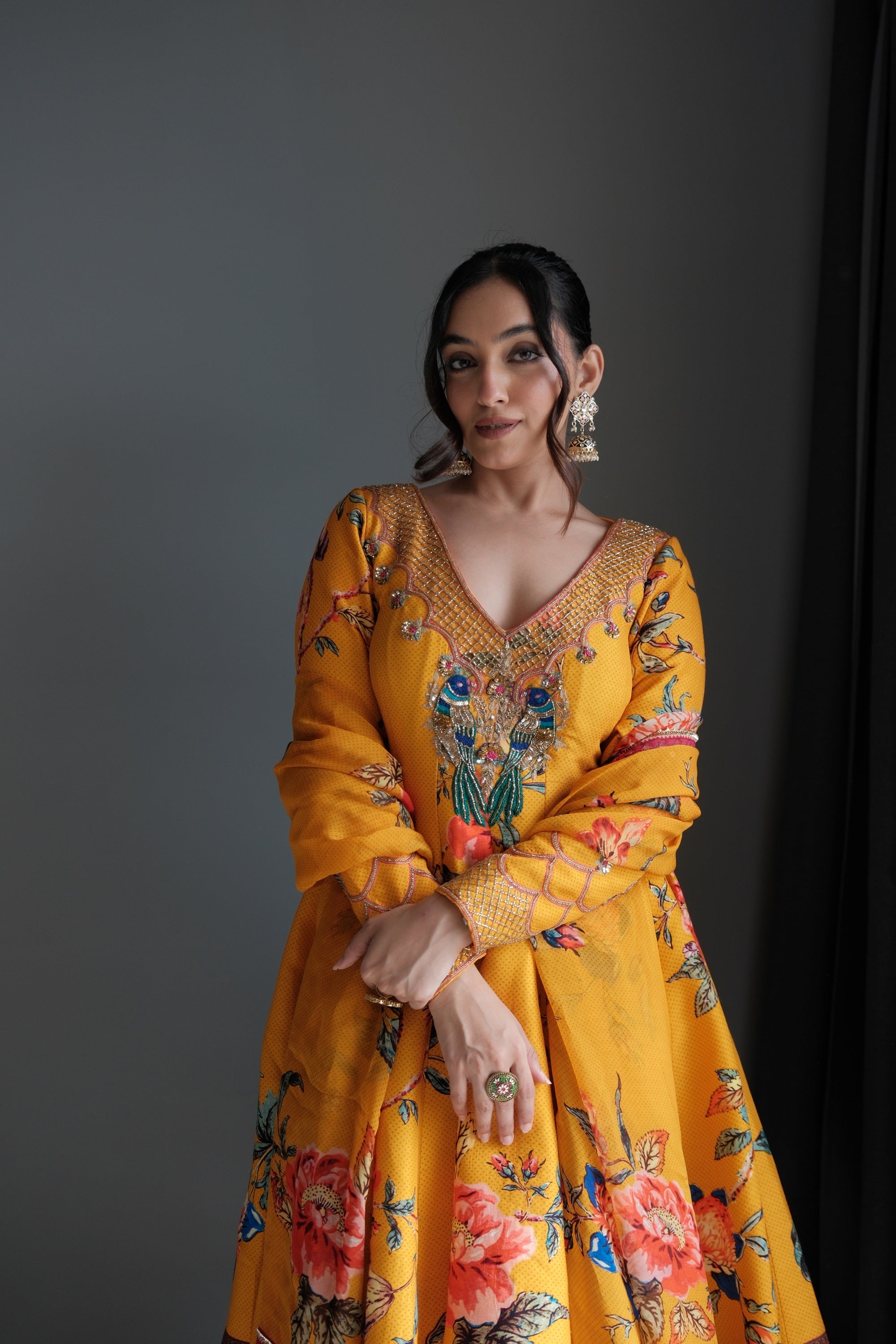 Daizy in Ihara Anarkali Set