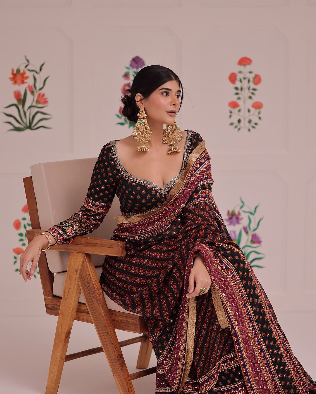 Deeksha Khurana in Panchali Saree