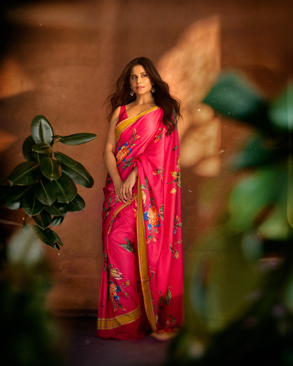 Sai Tamhankar in Anaya Saree