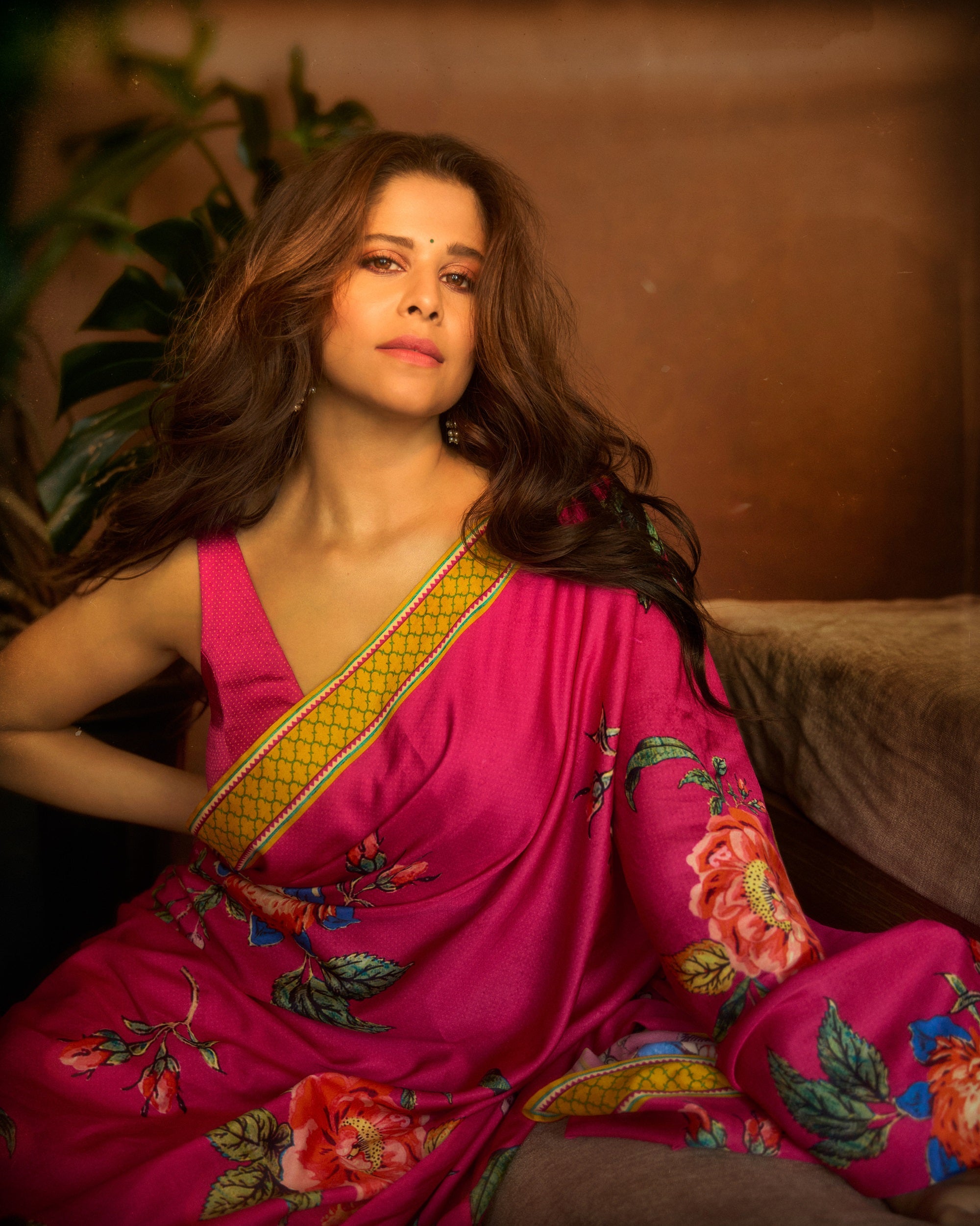 Sai Tamhankar in Anaya Saree